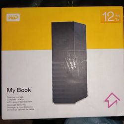 12 TB ~ My  Book Desktop Storage 