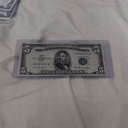 1953 Series $5 ⭐ Note- ($35)