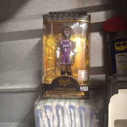 LeBron James Gold Premium Vinyl Figure