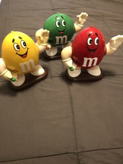 M&Ms Collectors Candy Dispensers