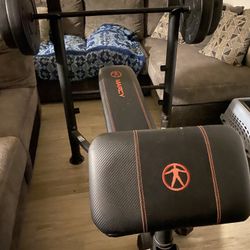 Marcy 100lb Bench Set