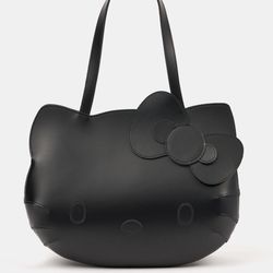 HELLO KITTY LEATHER TOTE 