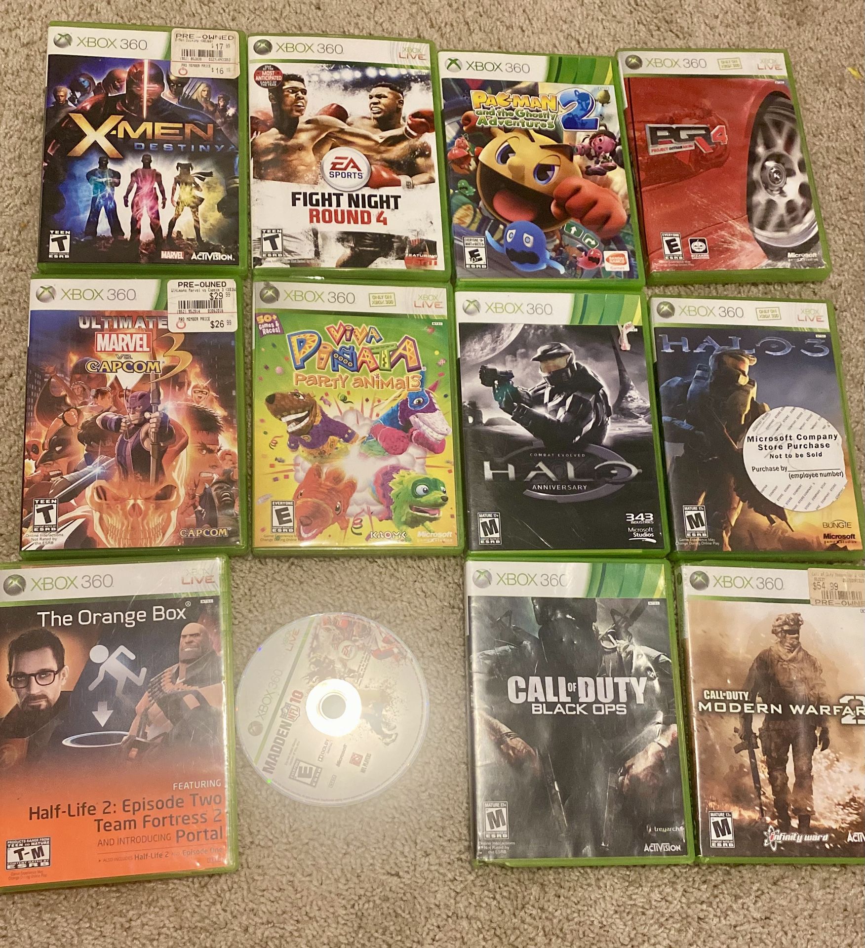 Retro XBOX 360 Games
