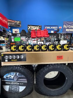 Saturday. Sale. On KC Gravity 50” inch 8 pod light bar for TRUCK JEEP & can am UTV ( We Finance)