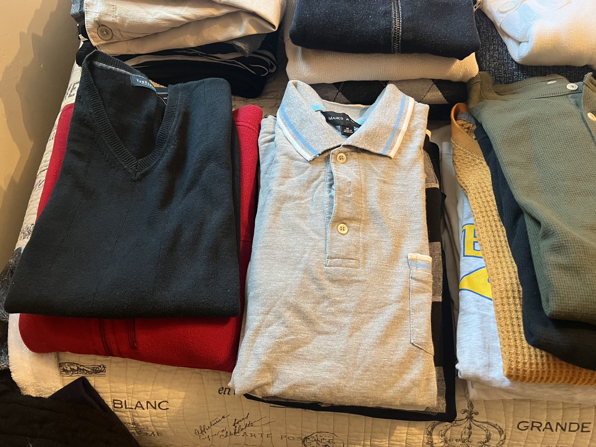 Clothes For Men. (read the information Please).