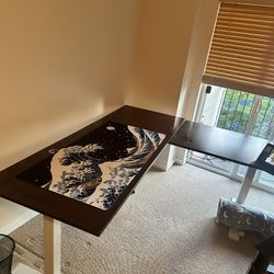 Standing L-Desk (with motors)