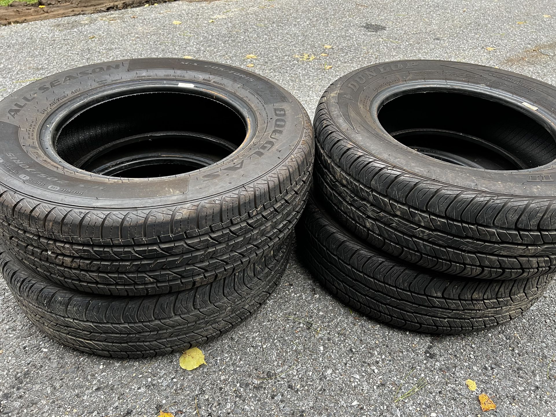 4 Set Of Used Tire Like New 205/70/R15