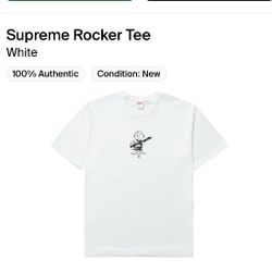 Supreme Rocker Tee
White Size Large