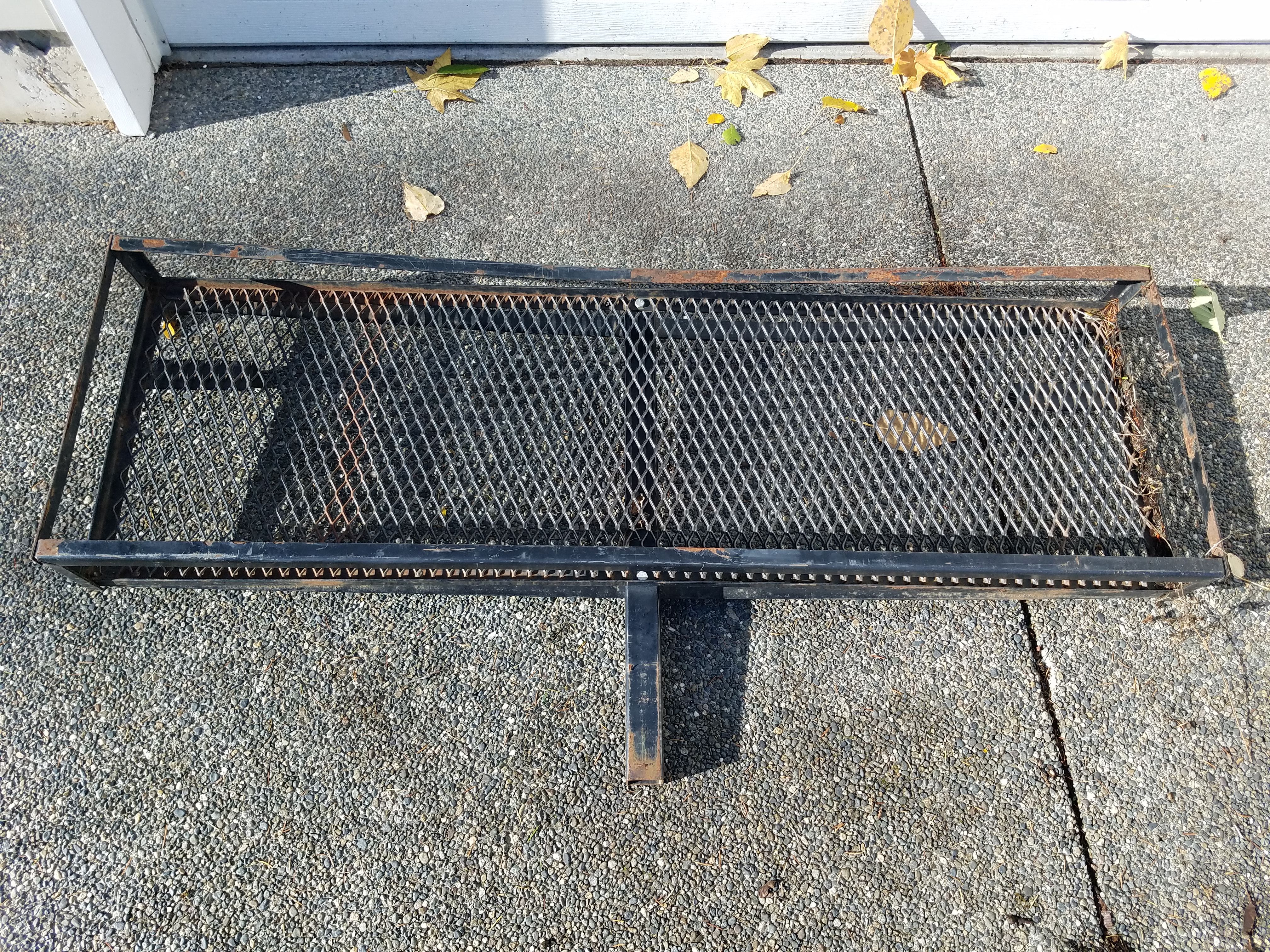 Rack for trailer hitch