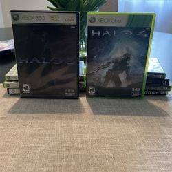 HALO3 & HALO 4 Xbox 360