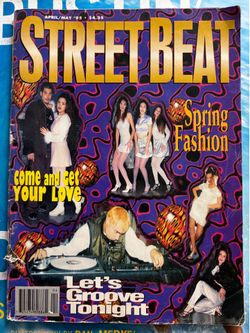 Street Beat Magazine Apr/May 1995 Vintage Rave Club DJ Fashion California Rare 90s