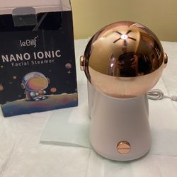 Facial Steamer for Facial Deep Cleaning,Astronauts Shaped Face Steamer facial kit,Face humidifer,Warm Mist Nano Ionic Steamer for Face Spa Kit,Facial 