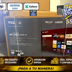 55”TCL 4K SMART TV