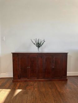 Large Solid Wood Buffet / Credenza