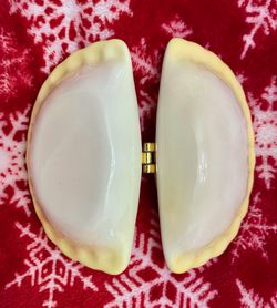 Jewelry Box. Pierogi Shaped. 