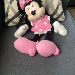 Pink Minnie House Backpack 