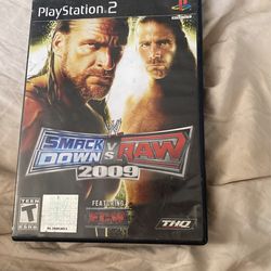 Smack Down Raw 2009 Video Game