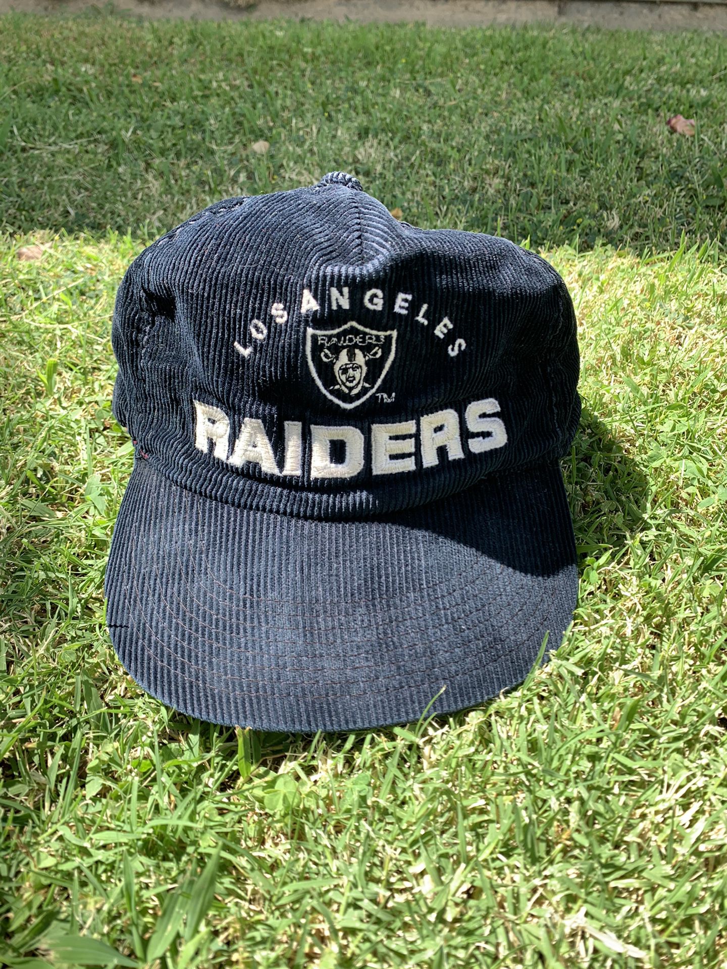 Vintage Corduroy Los Angeles Raiders Hat