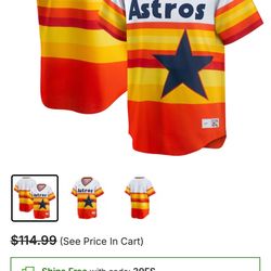 Astros baseball jersey
