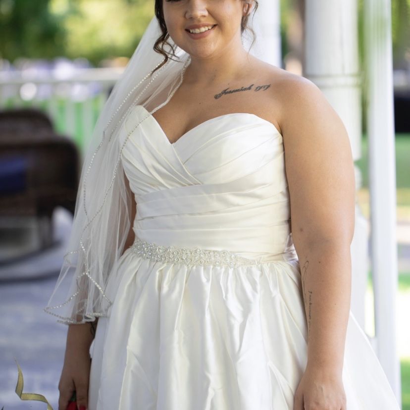 Wedding Dress & Veil