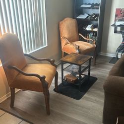 Antique Wood Chairs 