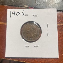 US Coin Indian Head 1906