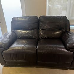 Couch/ Sofa/ Loveseat With Recliner