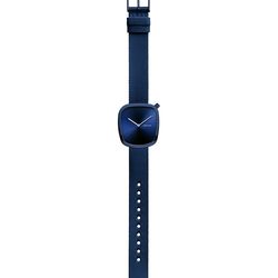Bering Navy Blue Stainless Steel 'Ocean Pebble' Recycled Watch 18040-397