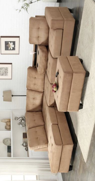 New Sectional with ottoman/ couch