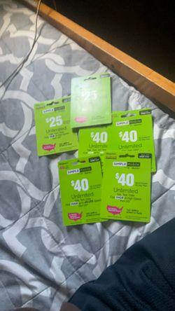 Simple Mobile Prepaid Cards 