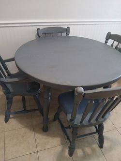 Dining table with chairs