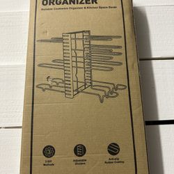 Pot Organizer And Automatic Soap Dispenser  