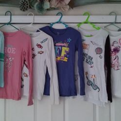 Girls Long Sleeve Shirts Size 14/16 Lot