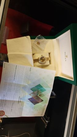 Rolex 179178G Lady-Datejust 26mm Solid 18k Gold Diamond Dial