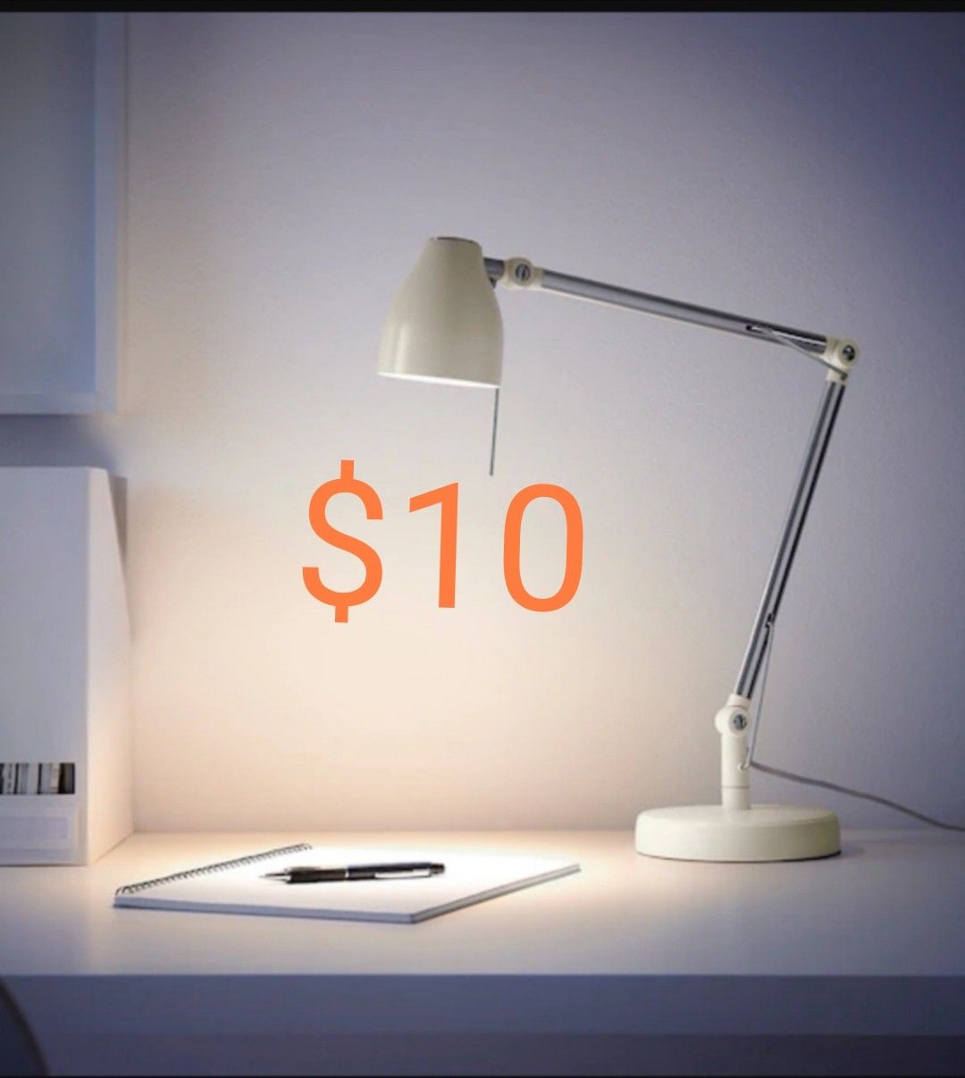 IKEA Table Lamp, white