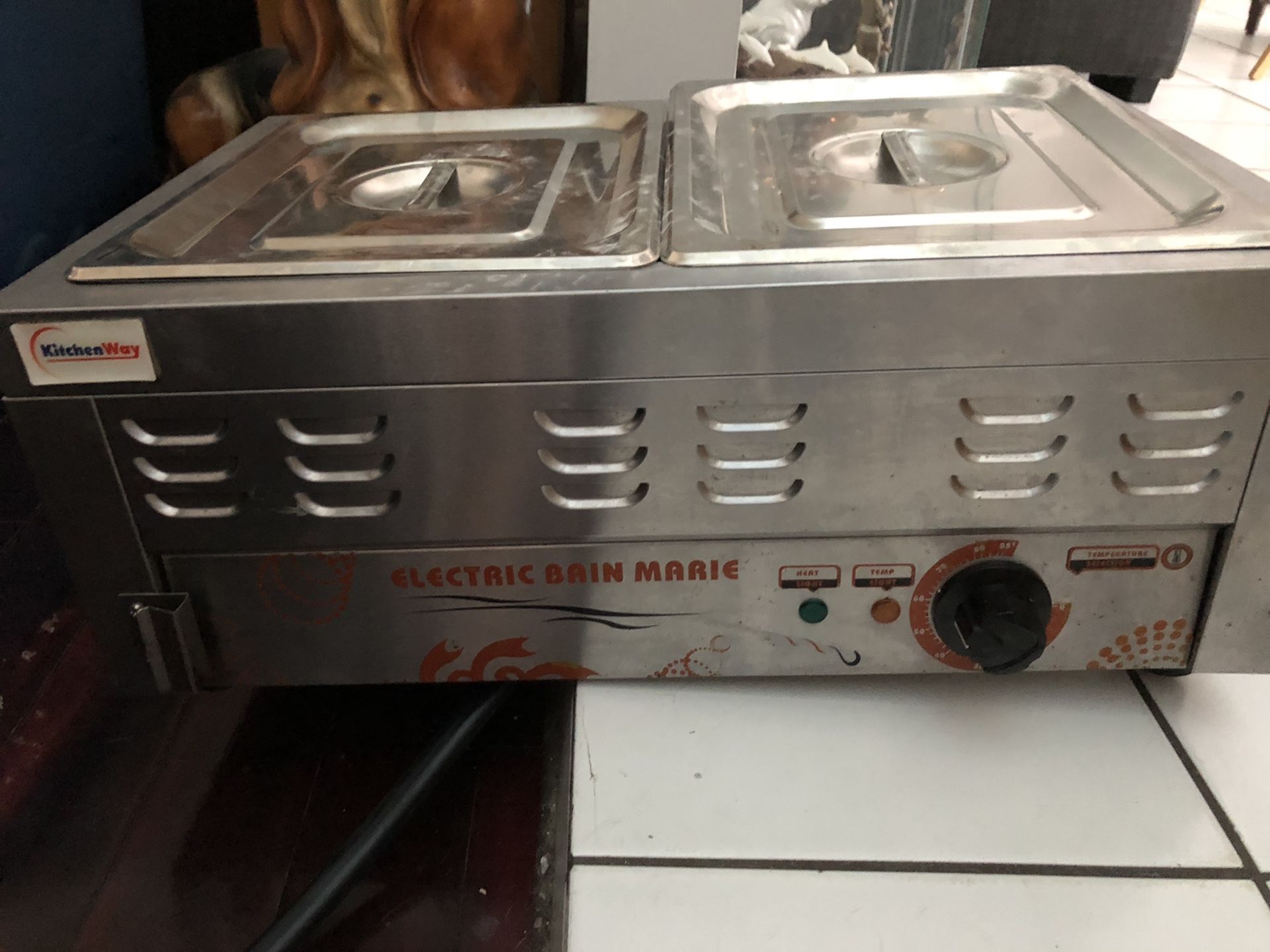 Kitchen way electric Bain marie food warmer