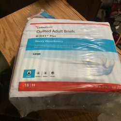 Lg Size Adult Disposable Briefs