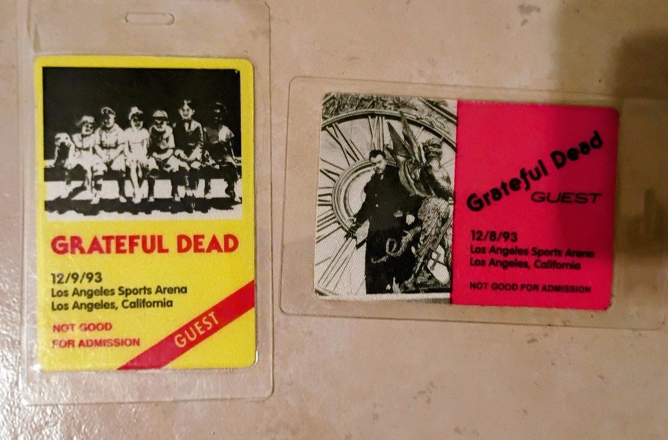 1993 Grateful dead Backstage Passes,All Products : American Fashion Style Bags On Sale