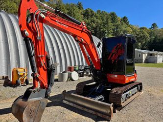 2024 Kubota KX057-5 Excavator 325 Hours + Brush Cutter (PackageDeal)
