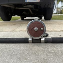 Penn 114 On A Slammer Rod 6 Foot 6