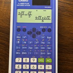 Blue CASIO FX-300ES PLUS-BU Scientific Calculator Natural Textbook Display