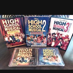 Disney High School Musical DVD & CD Bundle 