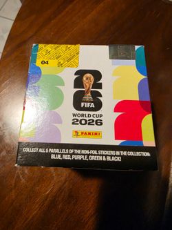 Panini Fifa 26 sticker box world cup