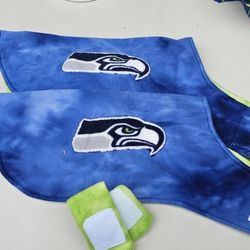 Seahawks Doggie Coats Medium - Large