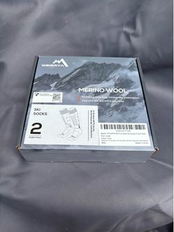 MERINO WOOL THERMAL SKI SOCKS FOR MEN AND WOMEN