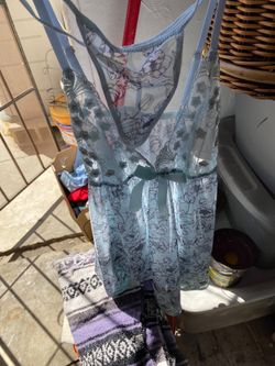 Blue dress