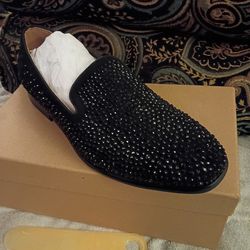 Erphpre Paul Mens Dress Loafers Leather party homecoming shoes Size 11