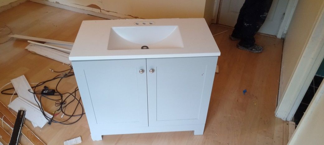 Sink And Cabinet 