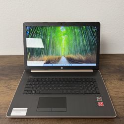 17" HP Laptop*AMD Ryzen 5*240GB SSD Windows 11