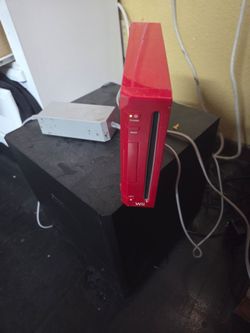 Nintendo Wii Console Red Edition